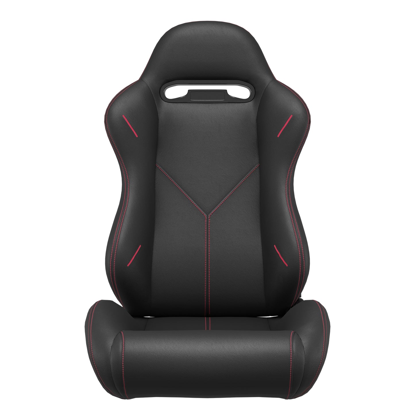 Kylight Universal Schwarz PVCLeder Und Wildleder singleSlider Racing Einstellbare Sport Racingy Auto Sitz2