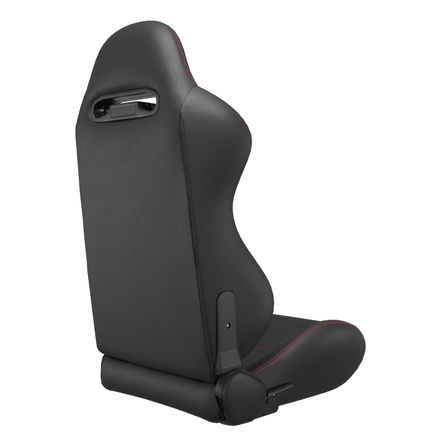 Kylight Universal Schwarz PVCLeder Und Wildleder singleSlider Racing Einstellbare Sport Racingy Auto Sitz2