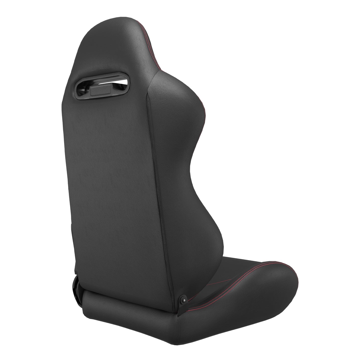 Kylight Universal Schwarz PVCLeder Und Wildleder singleSlider Racing Einstellbare Sport Racingy Auto Sitz2