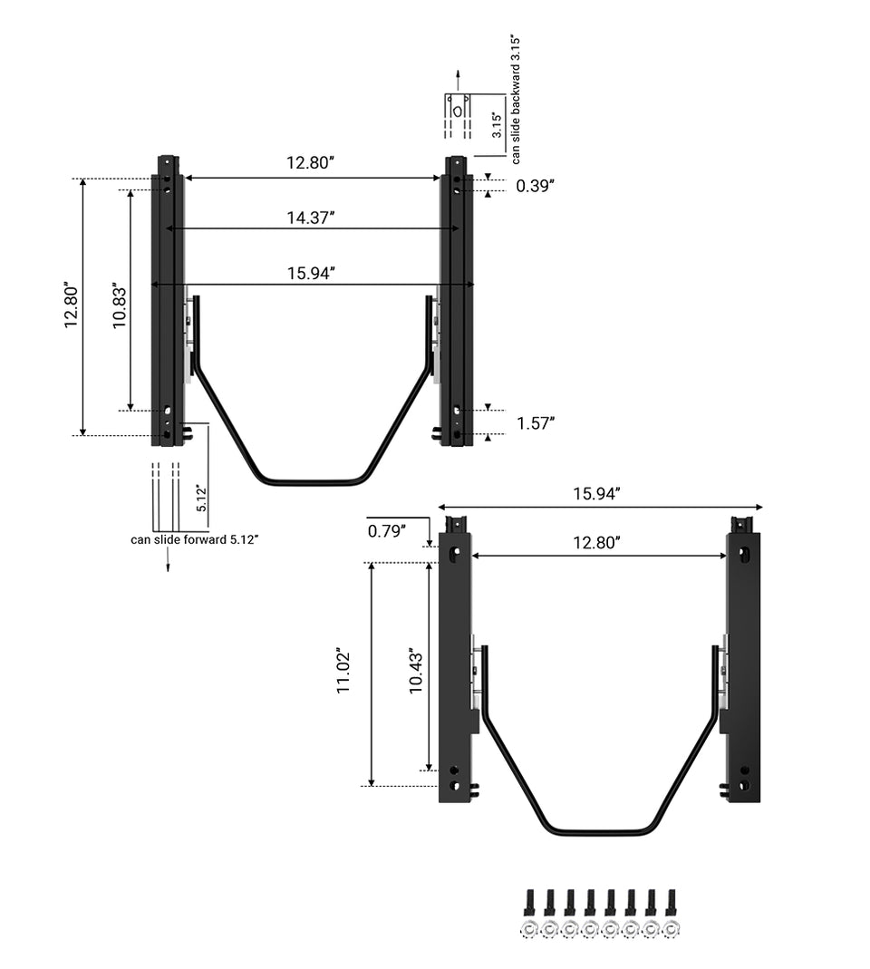 Backrest adjustment, manual