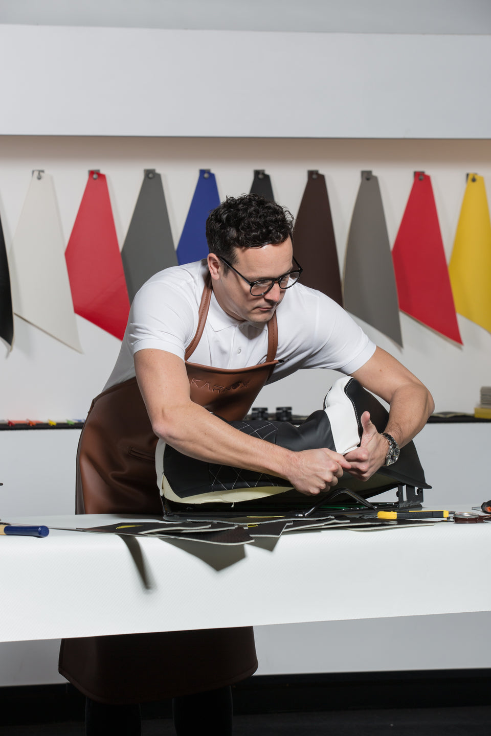 Backrest adjustment, manual