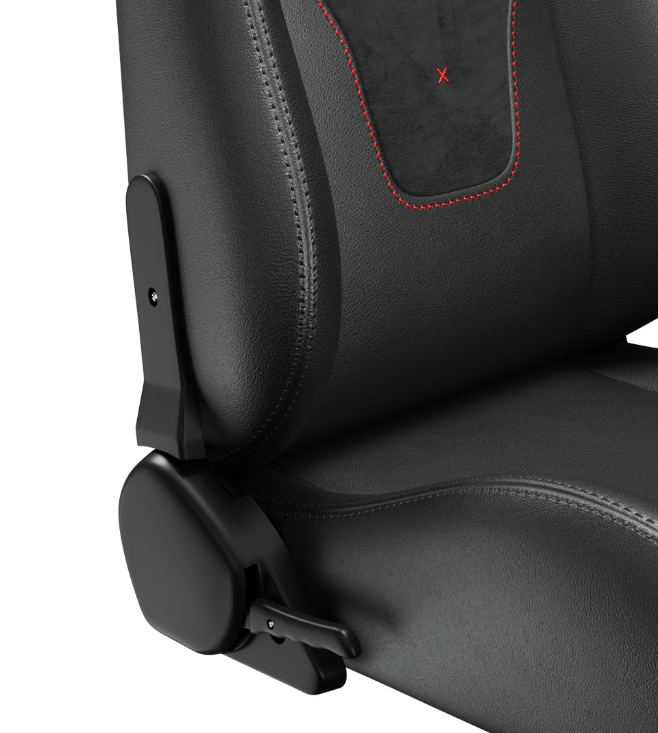 Smooth manual recline control.