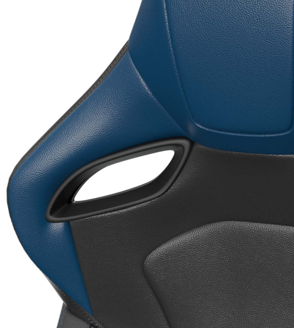 Ergonomic backrest for superior comfort.